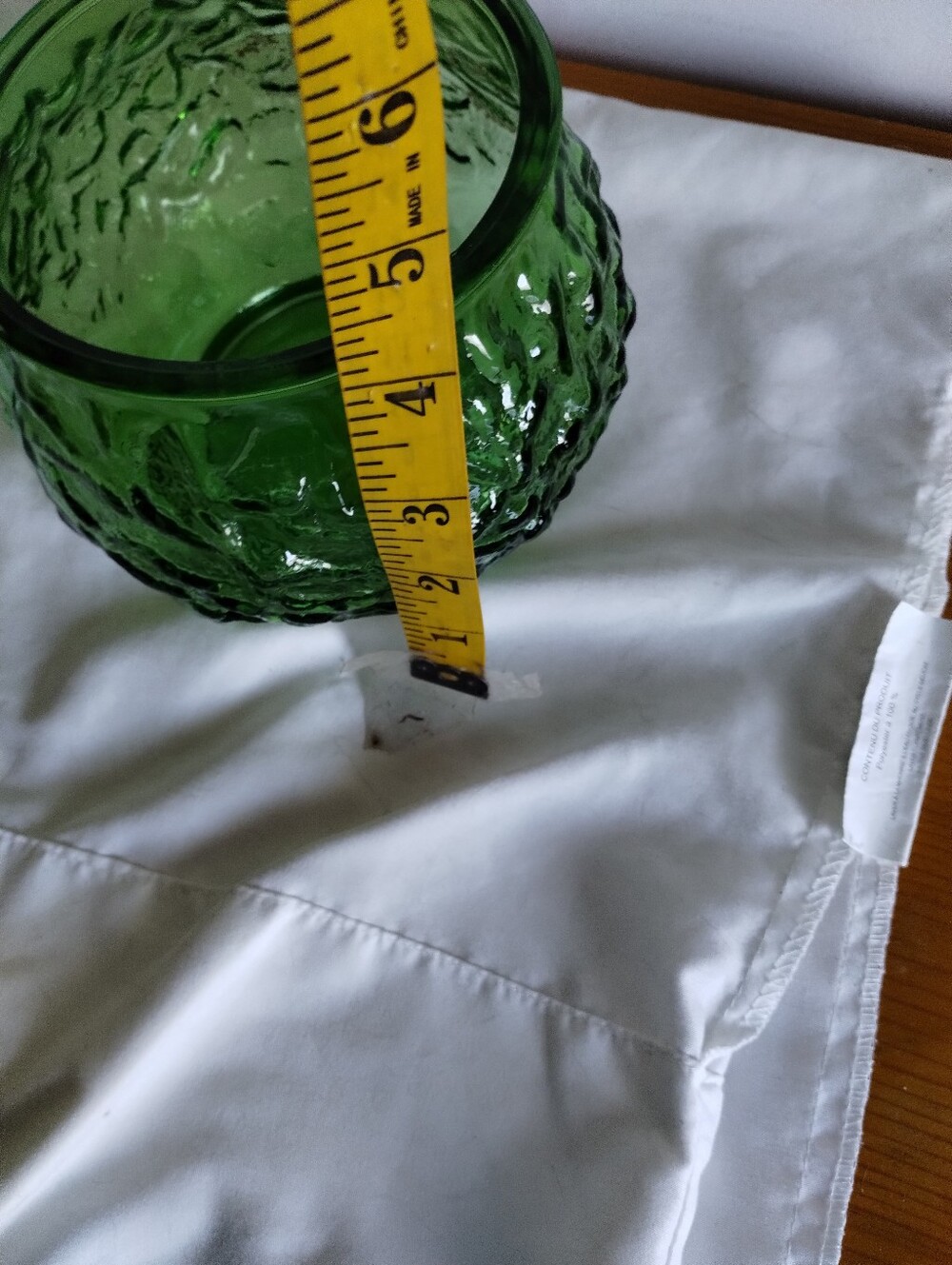 EO Brody Emerald Green Textured Glass Decorative Bowls Planter - Home Accents - Picture 3 of 4